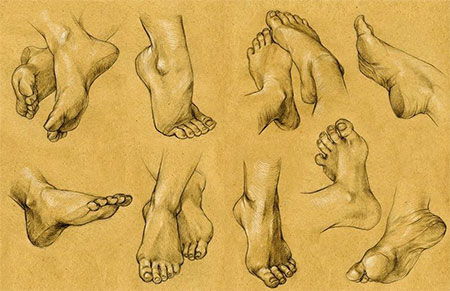 studio dei piedi con la fisiognomica plantare